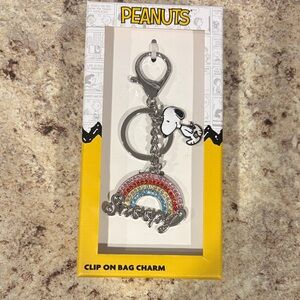 Peanuts Snoopy Multicolor Bag Charm